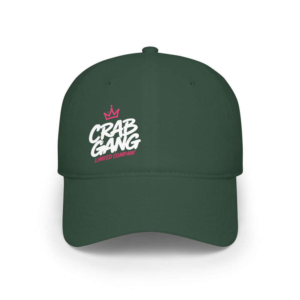 Crab Gang Low Profile Baseball Cap – Bold Script Logo Hat