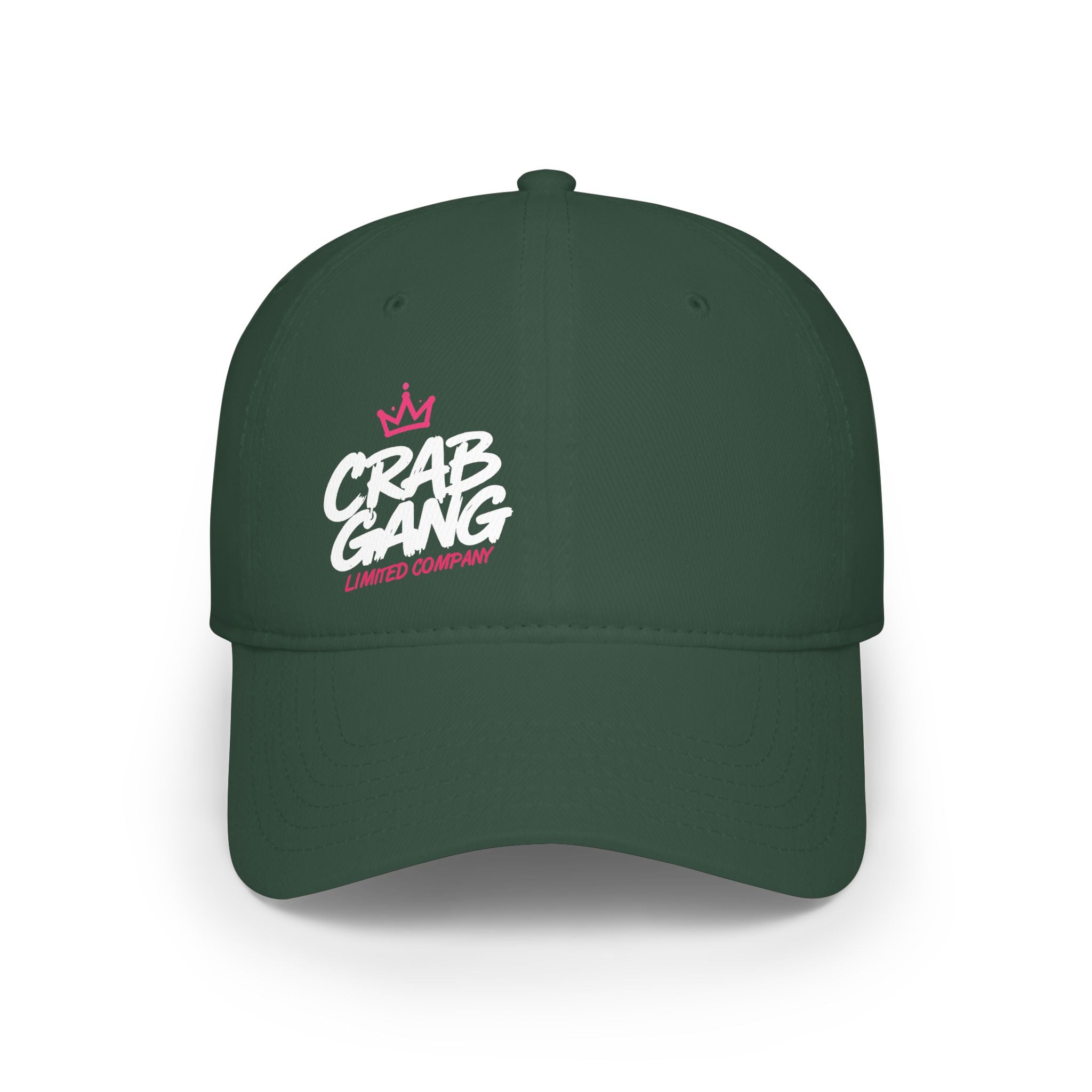 Crab Gang Low Profile Baseball Cap – Bold Script Logo Hat