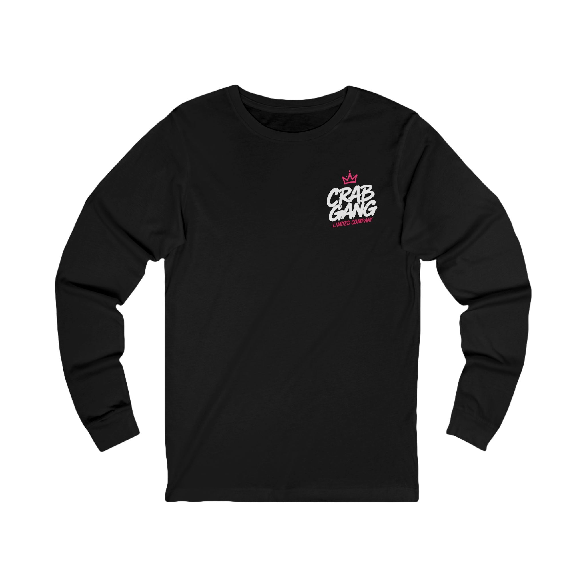 Long Sleeve Tee - “Don’t Be A F*cking Squid” Graffiti Crab Gang Shirt