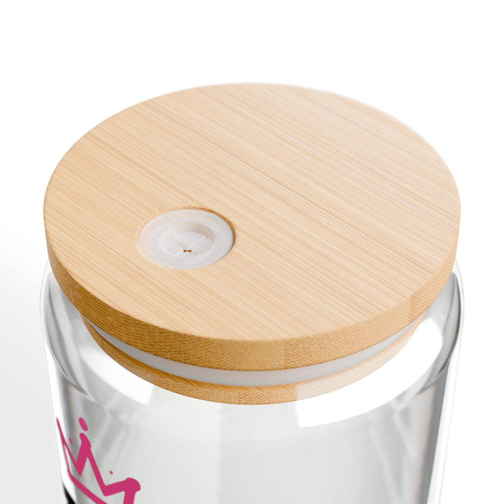 Crab Gang 16oz Sipper Glass with Straw – 'Limited Company' Clear Drink Tumbler