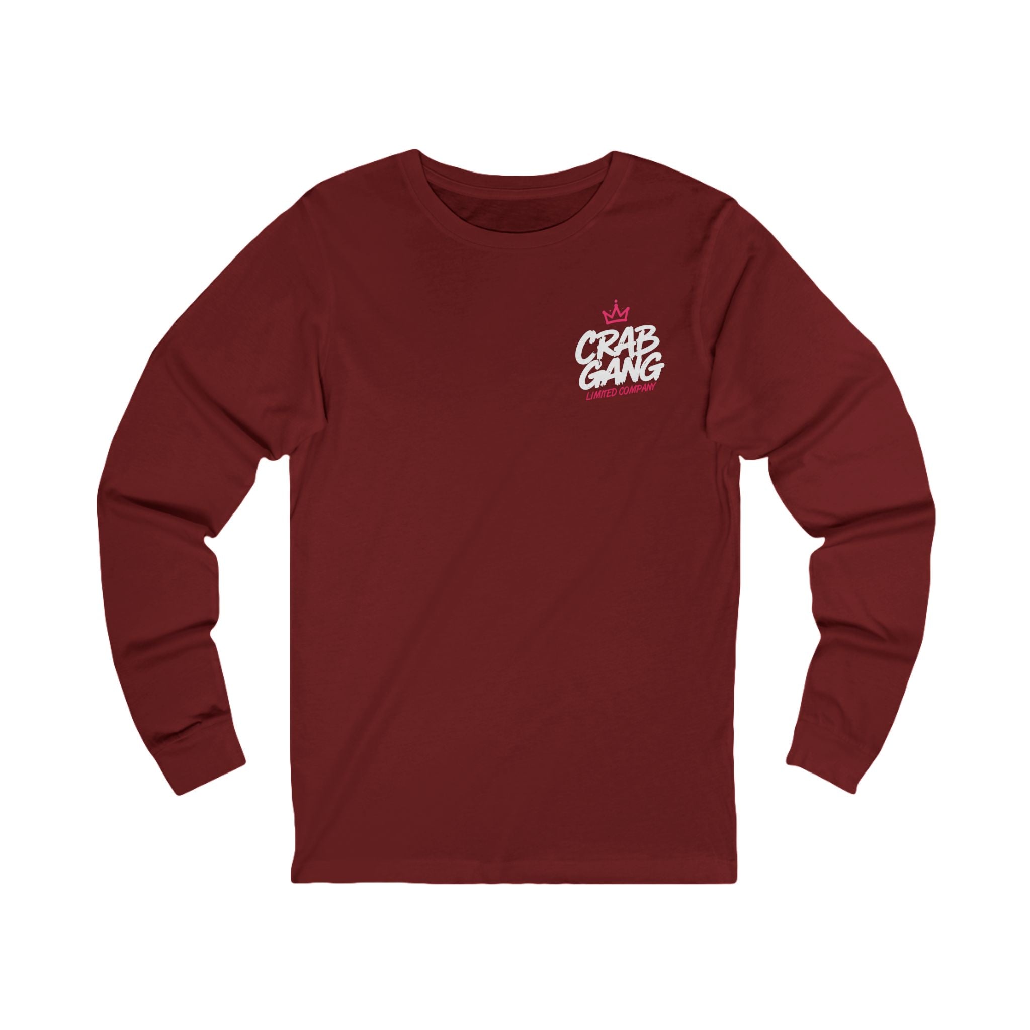 Long Sleeve Tee - “Don’t Be A F*cking Squid” Graffiti Crab Gang Shirt