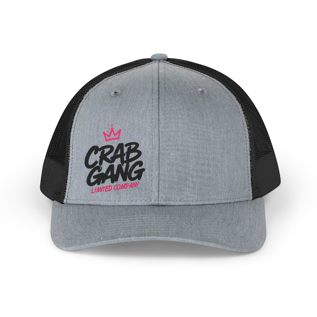 Retro Trucker Hat — Limited Company Crown Embroidered Mesh Cap