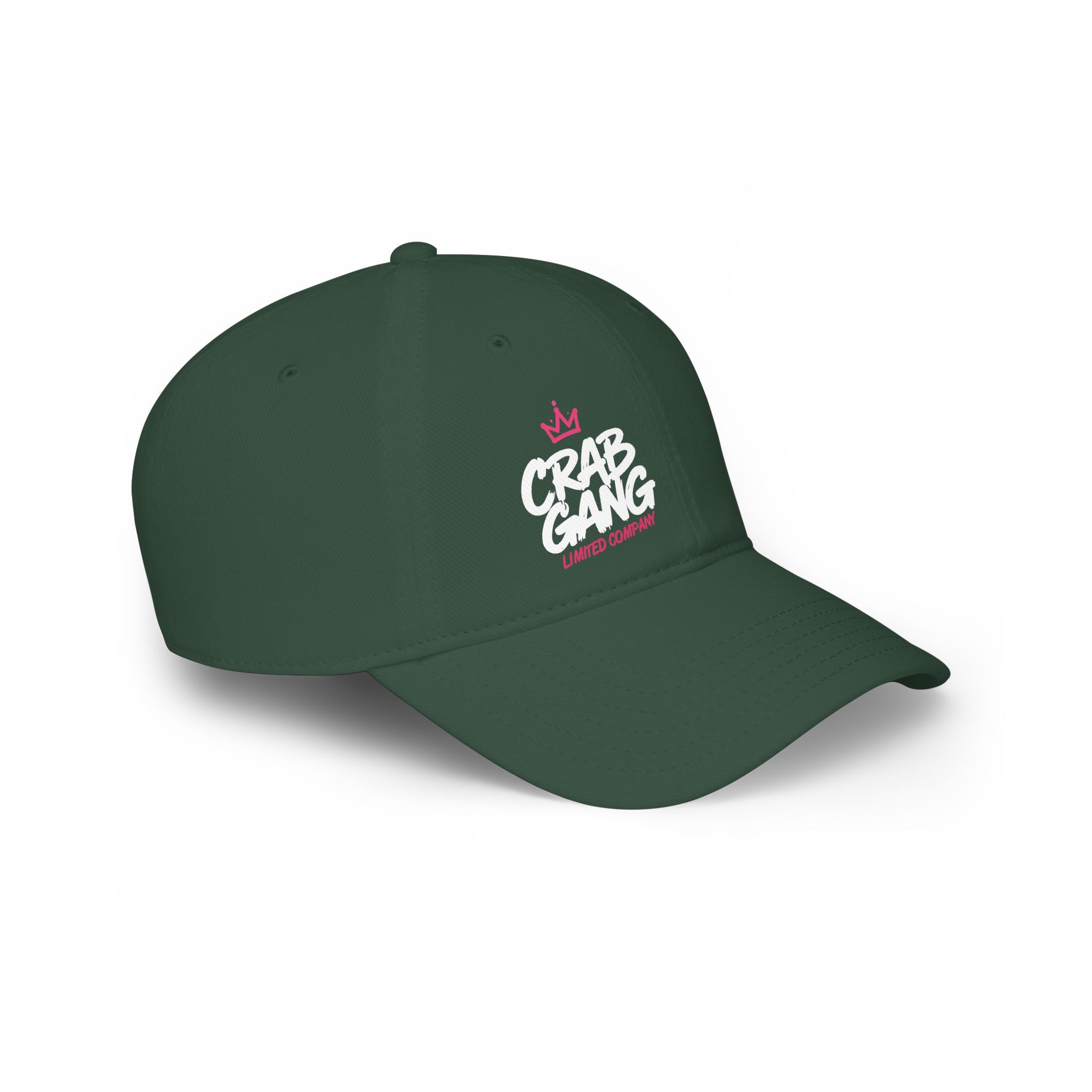 Crab Gang Low Profile Baseball Cap – Bold Script Logo Hat