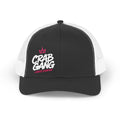 Retro Trucker Hat — Minimal Crown "Limited Company" Embroidered Mesh Cap