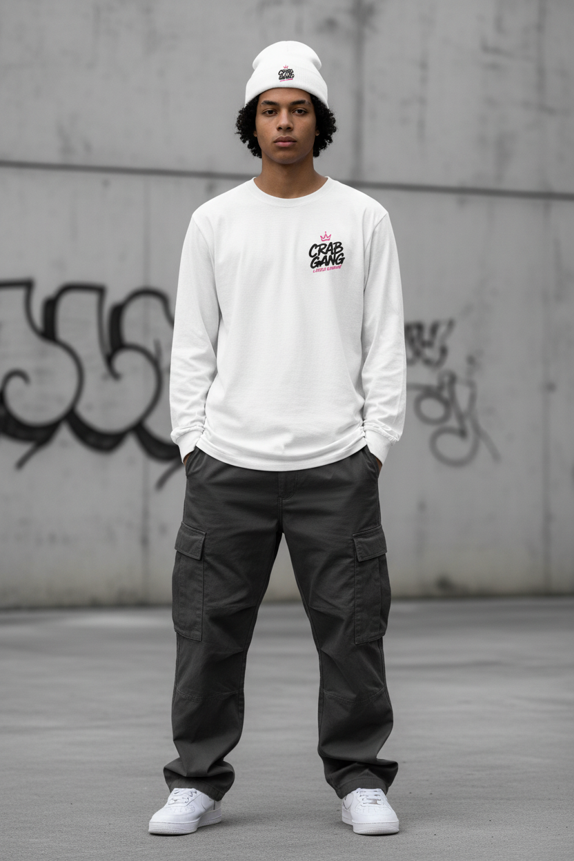Crab Gang Long Sleeve & Beanie
